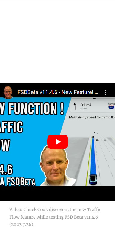 Screenshot of a video on my website before the layout is settled for 100%.