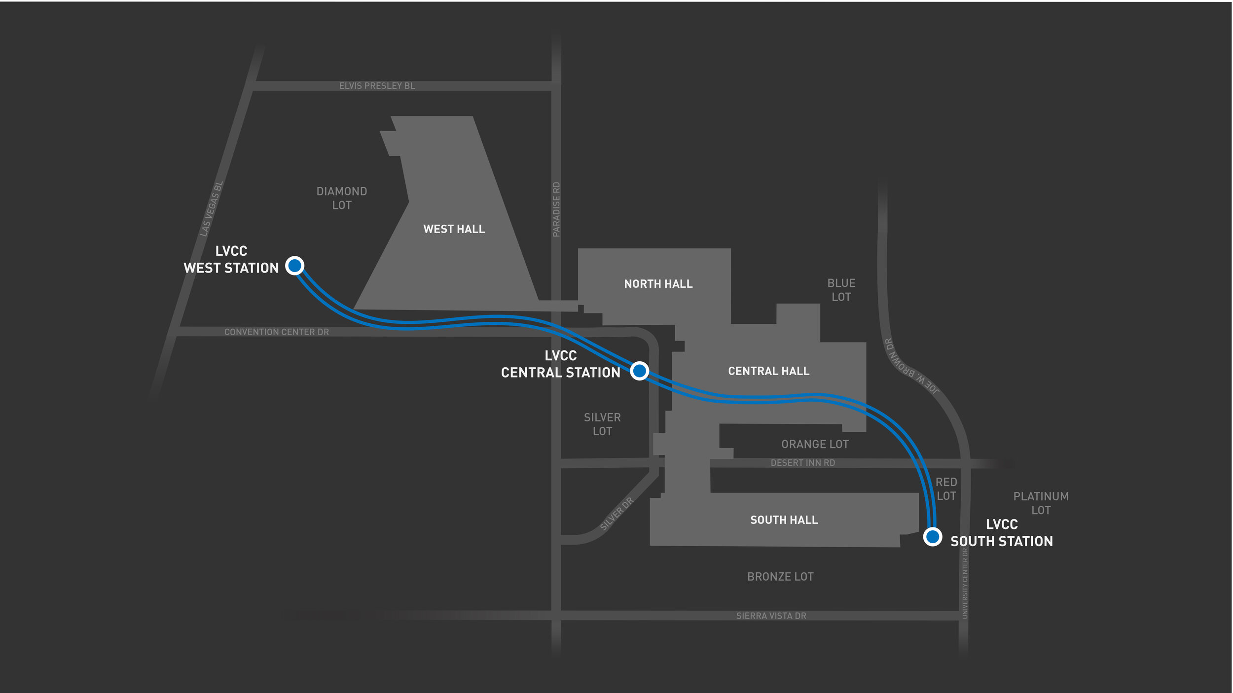 LVCC Loop  Passenger Station Map, Updates & More Info