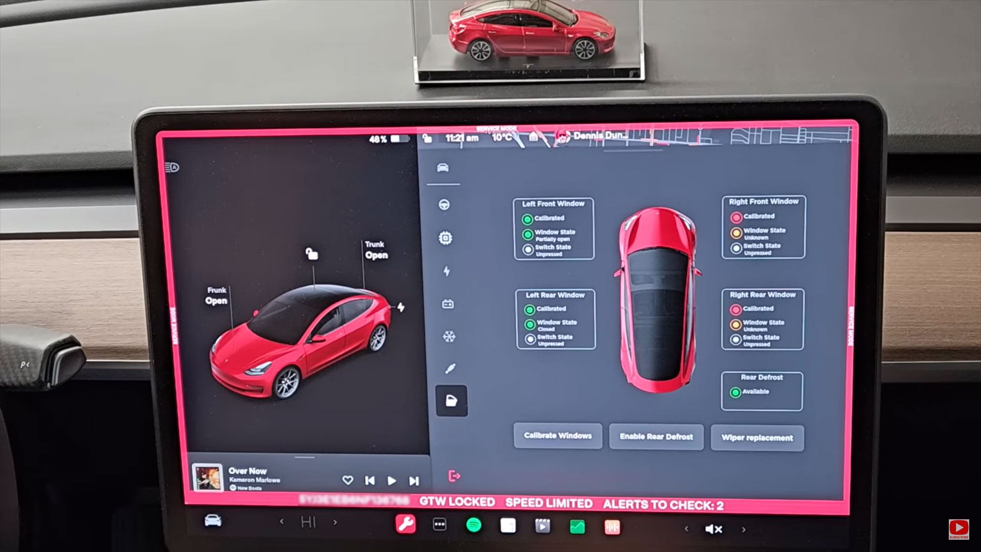 Here's how to calibrate your Tesla Model Y or Model 3 windows using Service  Mode or with manual adjustment (video) - Tesla Oracle