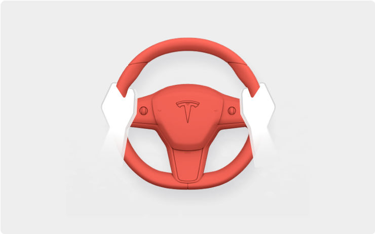 Tesla FSD (Supervised) notice to put hands on the steering wheel. FSD v12.4 will suspend access to Autopilot if a driver gets 5 Strikeouts for distracted driving. 