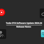 Tesla OTA software update 2024.26 brings YouTube and Amazon Music apps to Tesla vehicles along with Parental Controls, Weather Forecast and Air Quality features and much more.