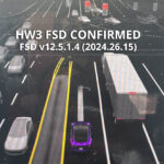 Tesla confirms FSD Supervised for HW3 vehicles in version 12.5.1.4 (2024.26.15).