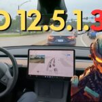 Tesla FSD v12.5.1.3 first impression reviews (videos).