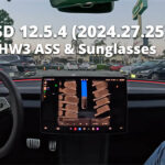 Tesla FSD update v12.5.4 (2024.27.25) brings Actually Smart Summon (ASS) to HW3 vehicles and sunglasses support to attention monitoring.