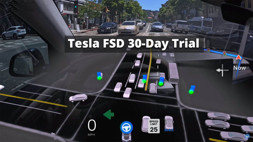 Tesla offers a 30-day FSD (Supervised) trial once again.