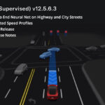 Tesla starts the wide rollout of FSD v12.5.6.3 (Release Notes, feature details, End to End Neural Net on highways and city streets).