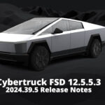 Tesla Cybertruck FSD v12.5.5.3 (2024.39.5) Release Notes.