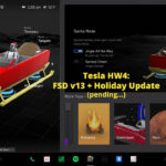 Tesla Holiday Update 2024 and FSD v13 are delayed for HW4 cars globally.